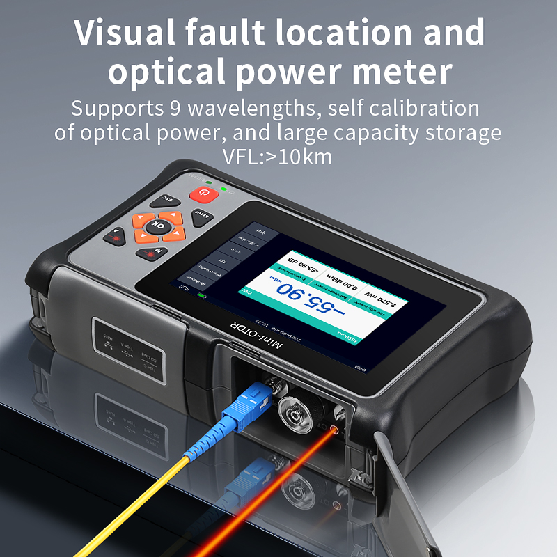 KP800 OTDR 100KM 24/22dB 1310/ - đánh giá và giá Optical Time Domain Reflectometer Otdr 1310 1550Nm